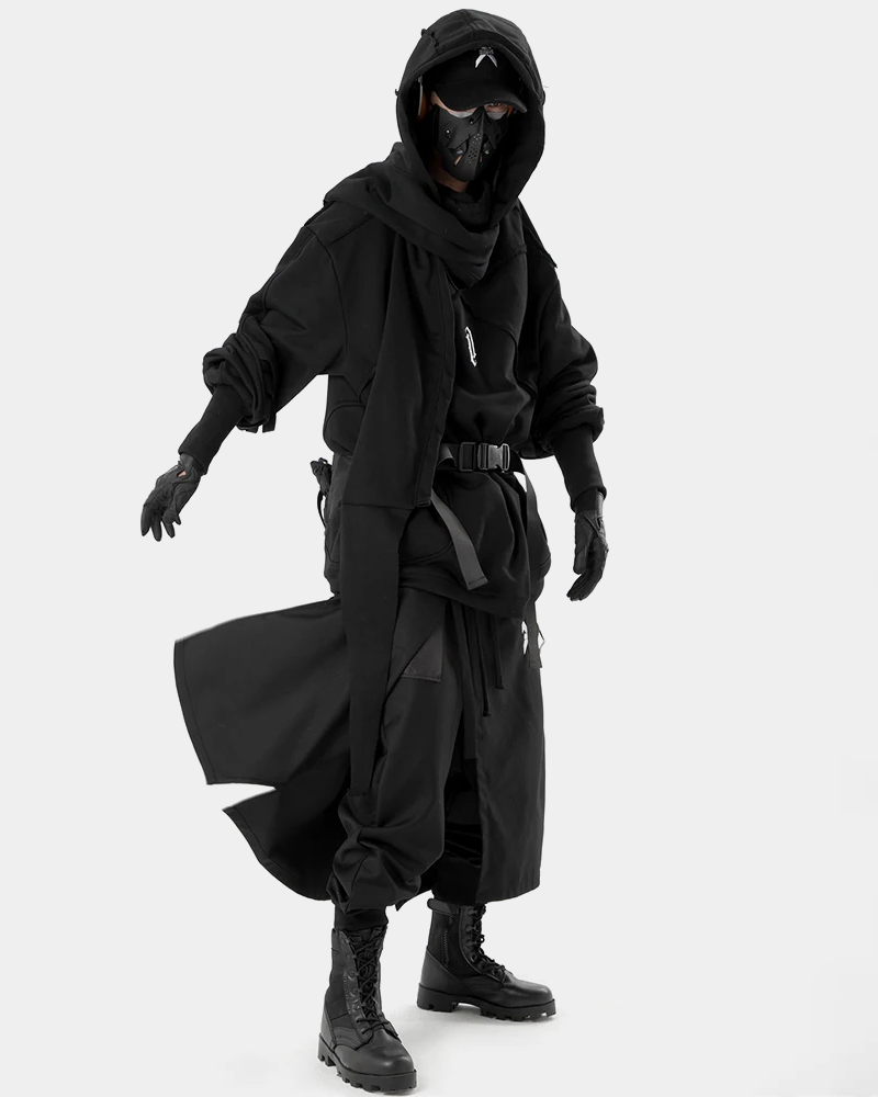 Hoodie High Collar