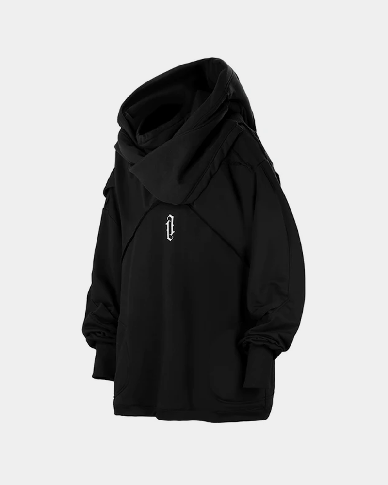 Hoodie High Collar