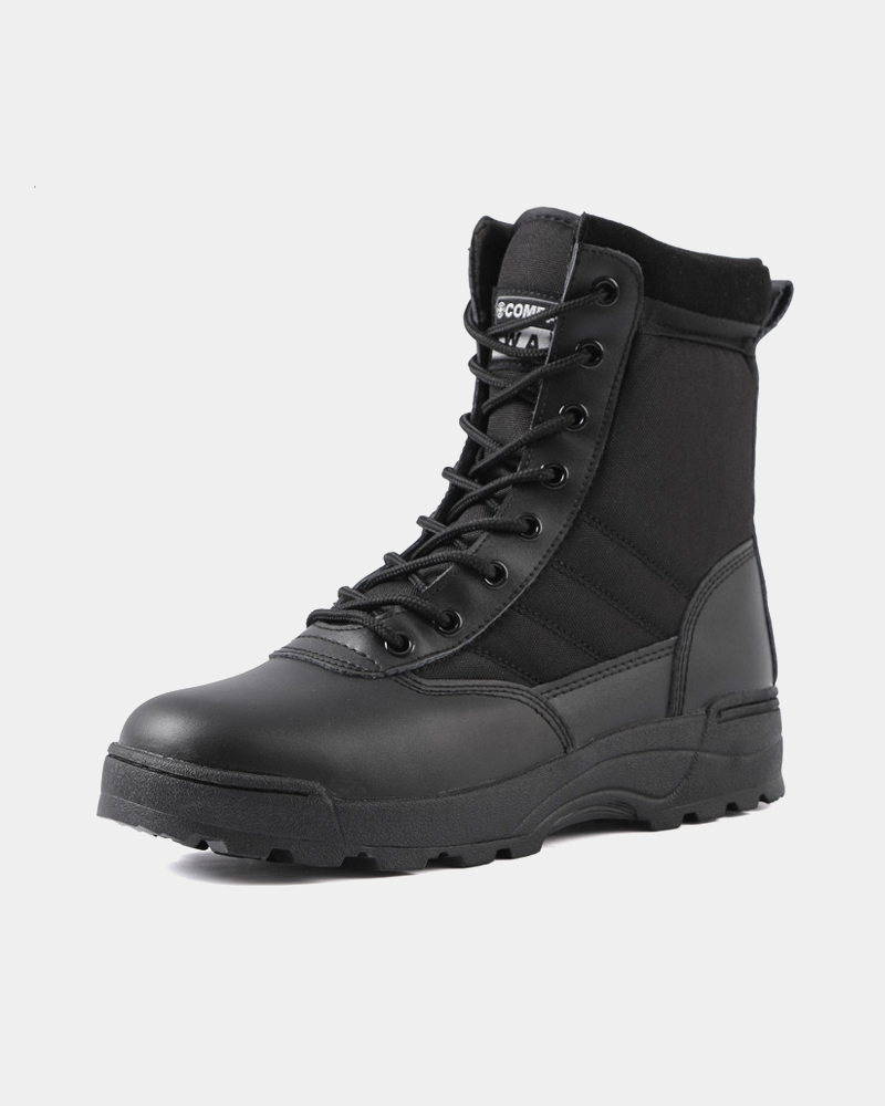 Tactical Side Zip Boots