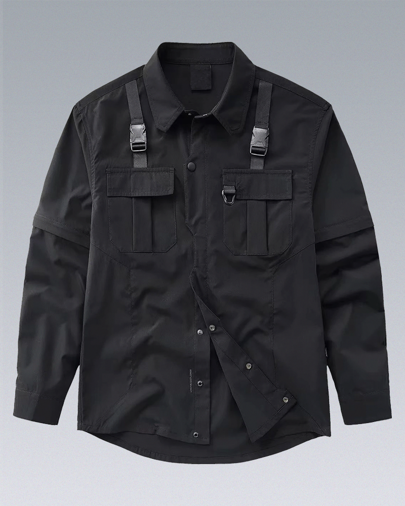 Mens Techwear Shirt