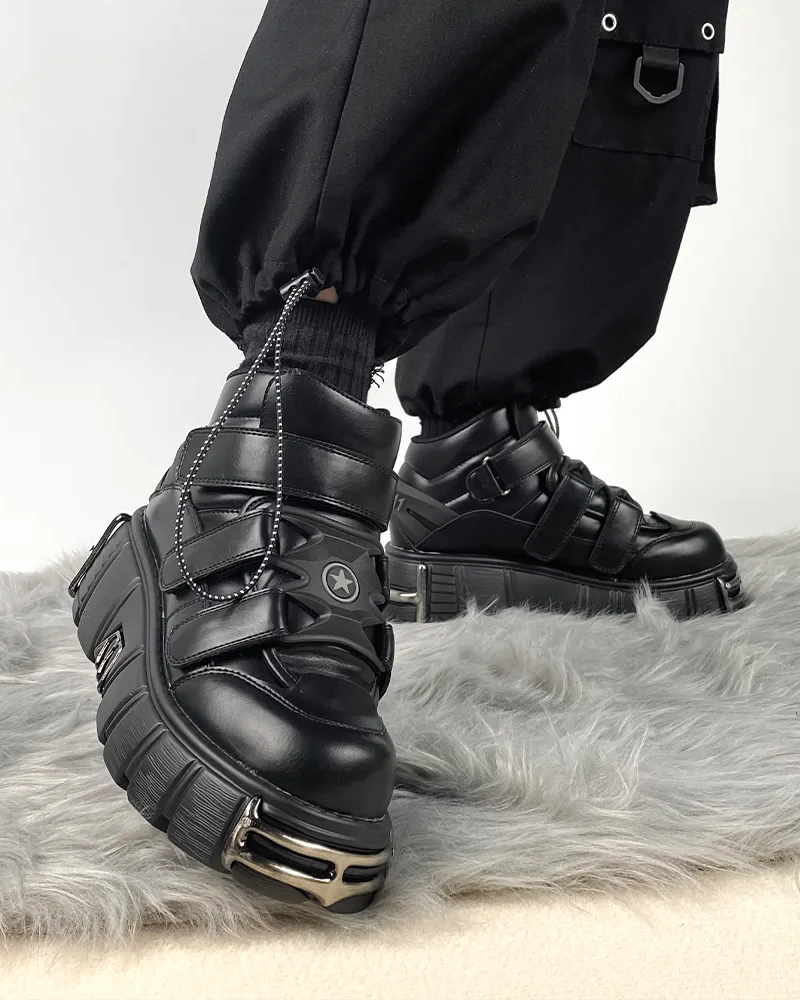 Goth Platform Sneakers