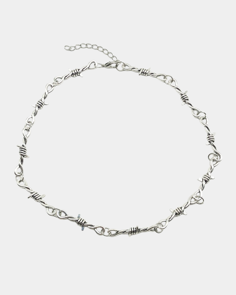 Barbed Wire Necklace