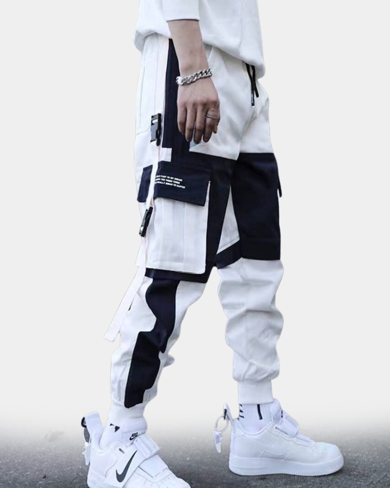 White Techwear Pants