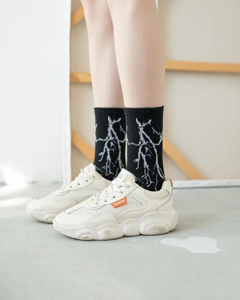 Lightning Bolt Socks