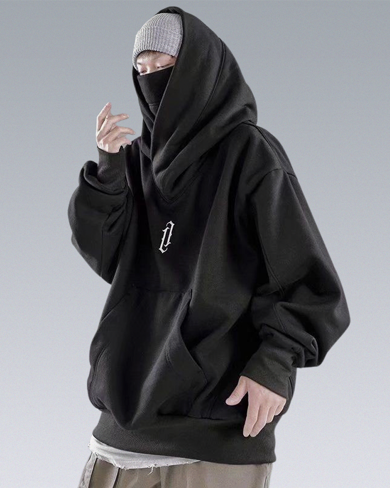 High Collar Hoodie