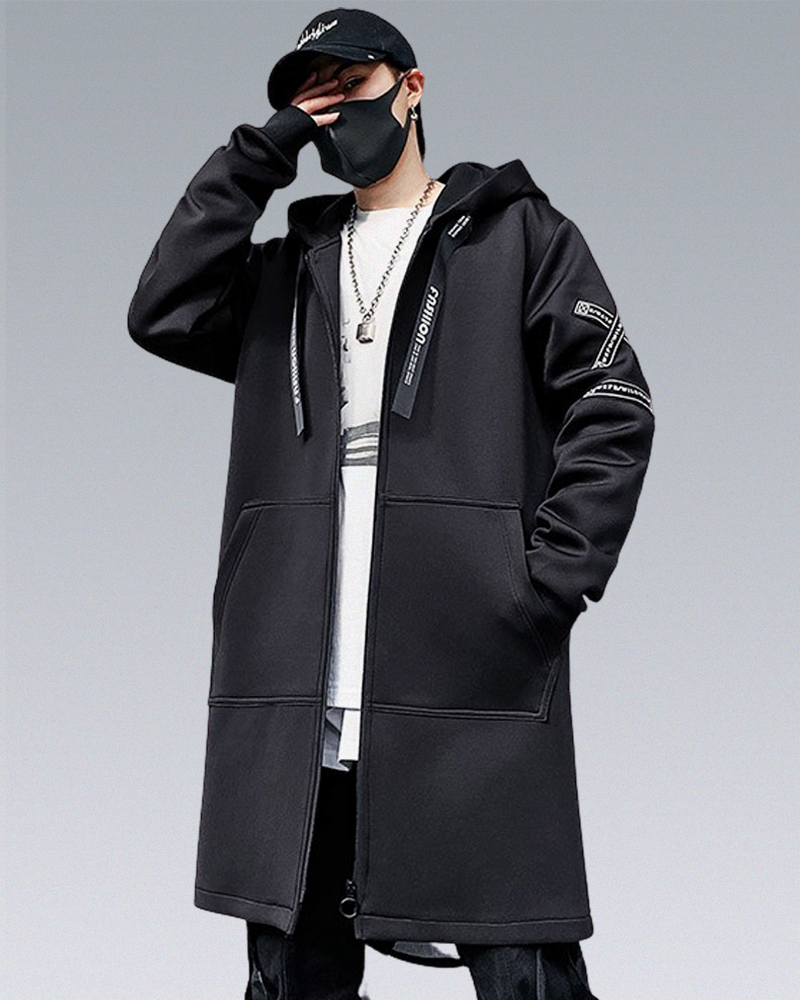 Black Techwear Jacket