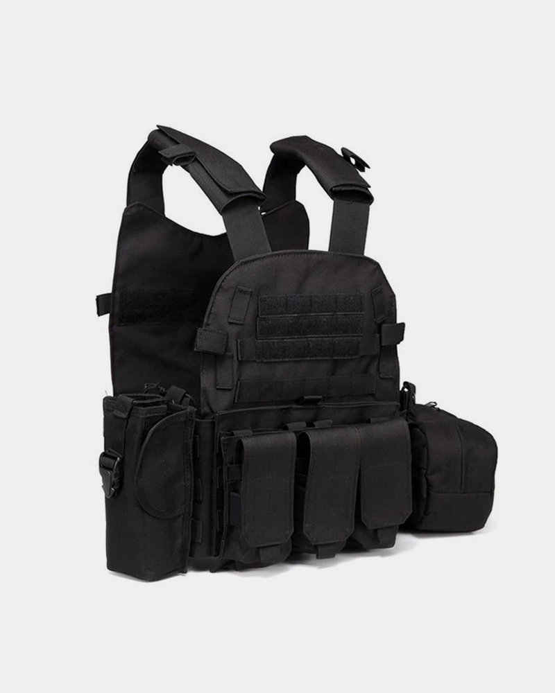 Tactical Black Vest