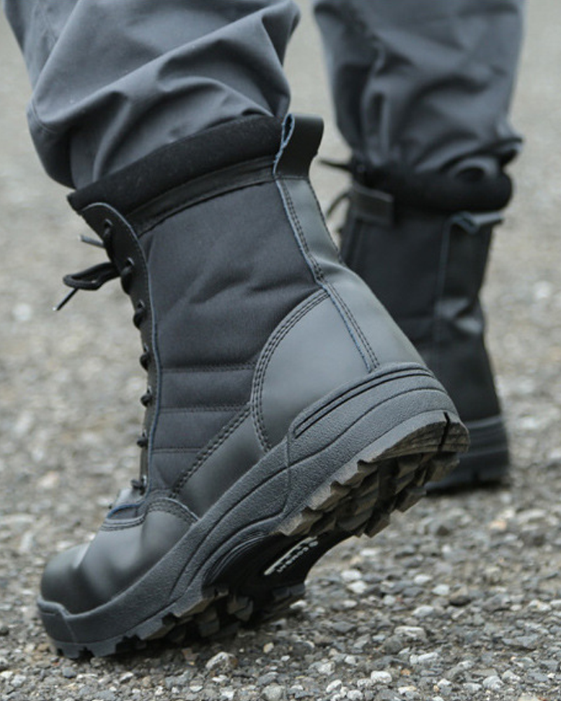 Tactical Side Zip Boots