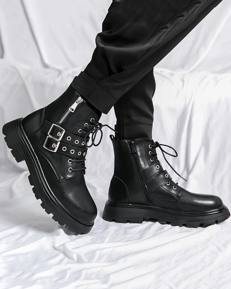 Black Goth Boots