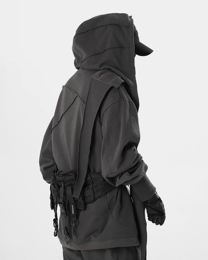Hoodie High Collar