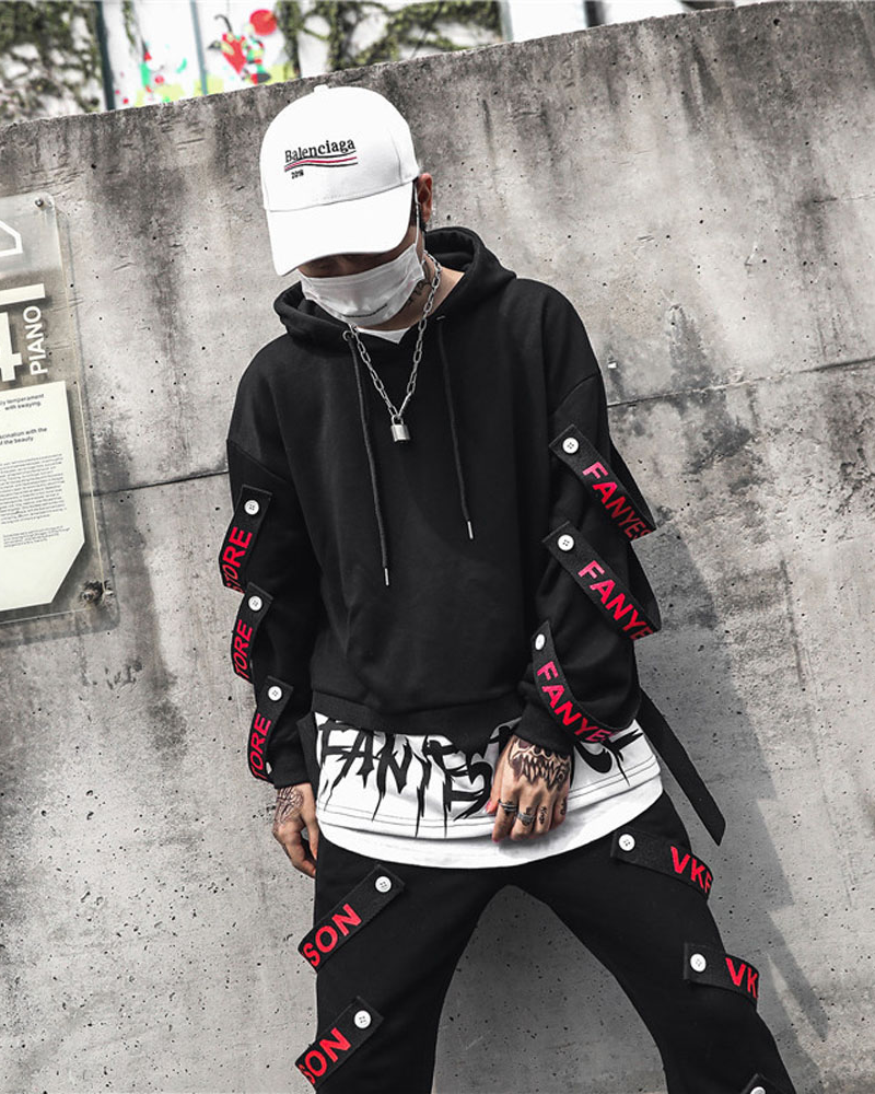 Goth Hoodie Mens