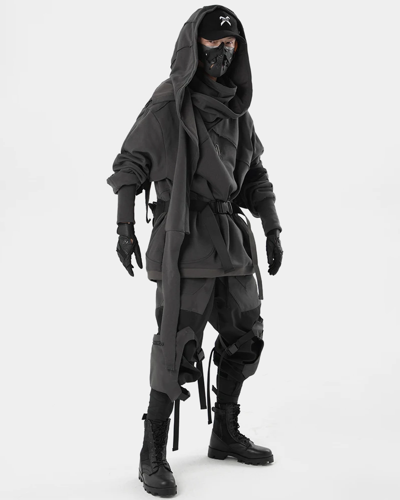 Hoodie High Collar