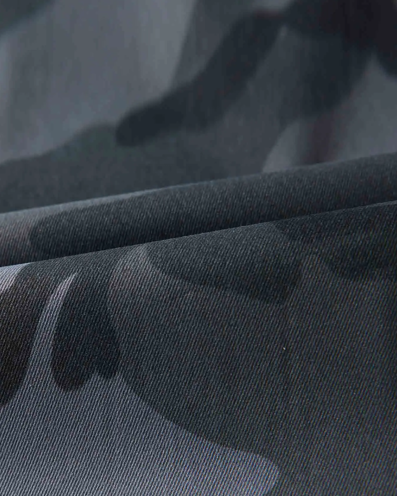 Gray Camo Cargo Pants