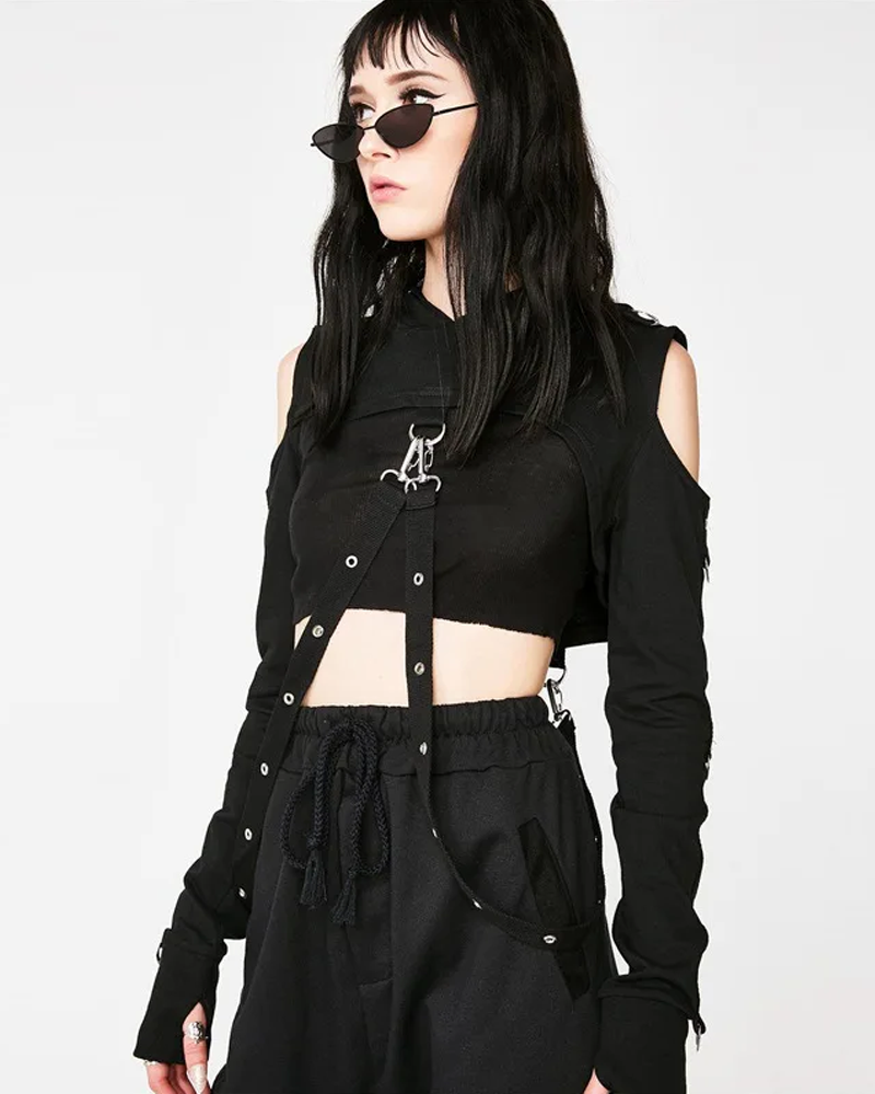 Gothic Crop Top