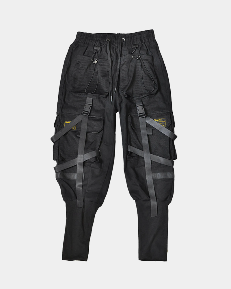 Tactical Cargo Pants With Straps