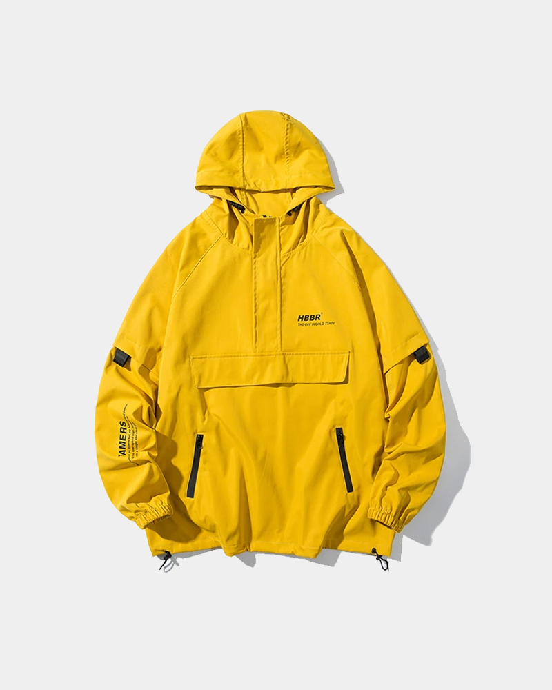 Yellow Techwear Jacket