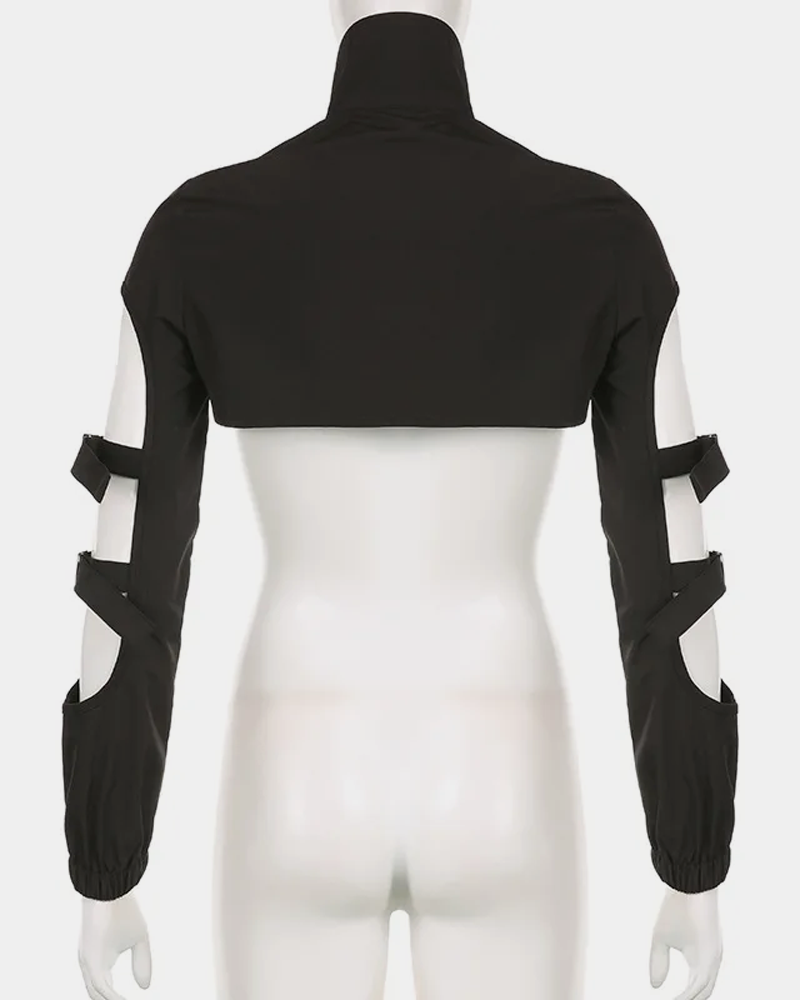 Cropped Techwear Jacket