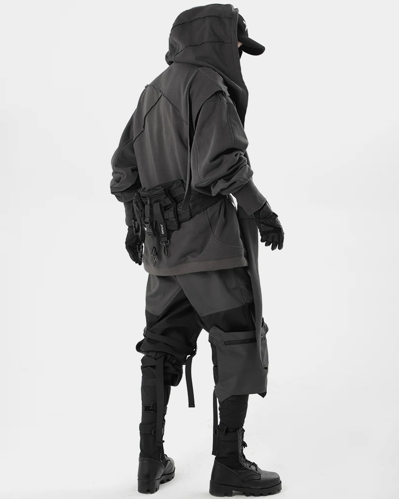 Hoodie High Collar