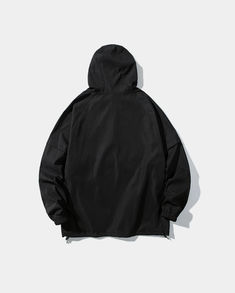Black Techwear Coat