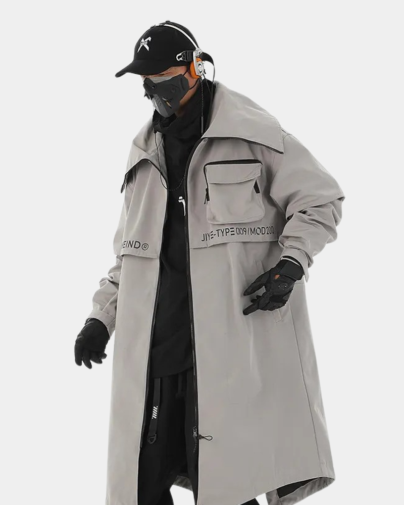 Techwear Long Coat