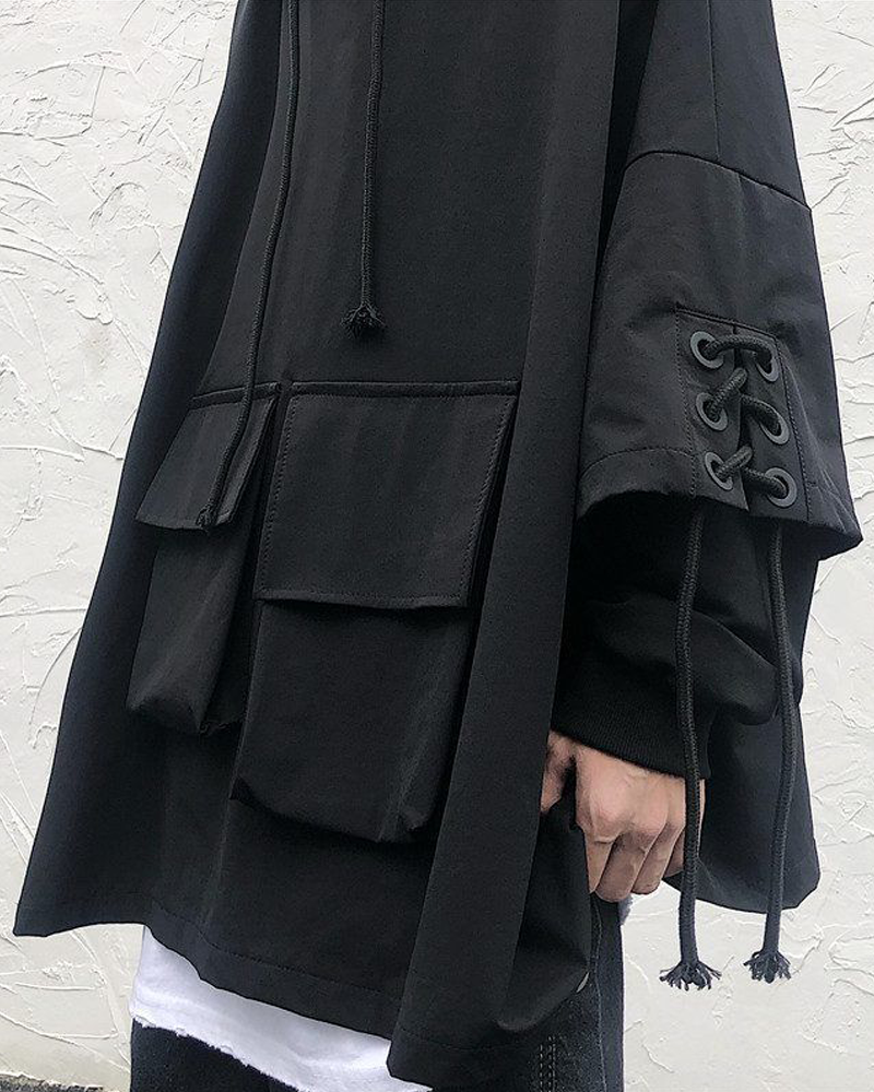 Black Goth Hoodie