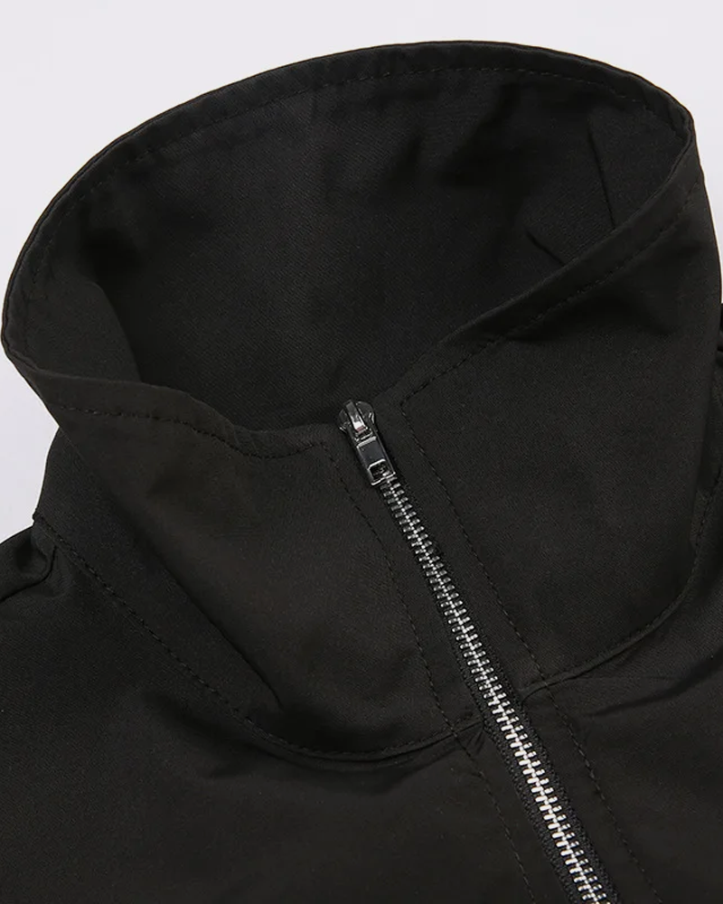 Cropped Techwear Jacket