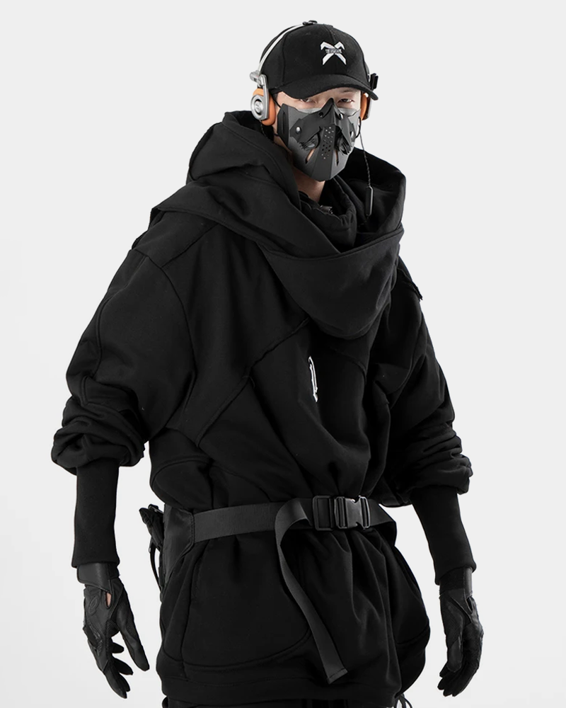 Hoodie High Collar