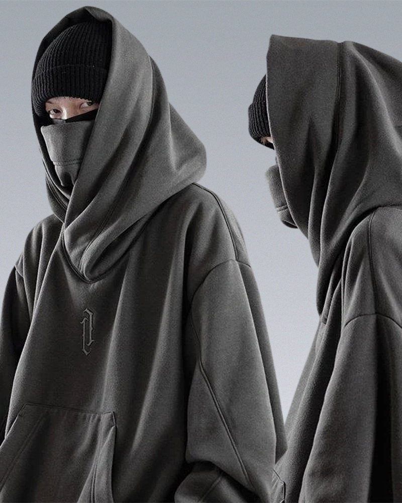 High Collar Hoodie