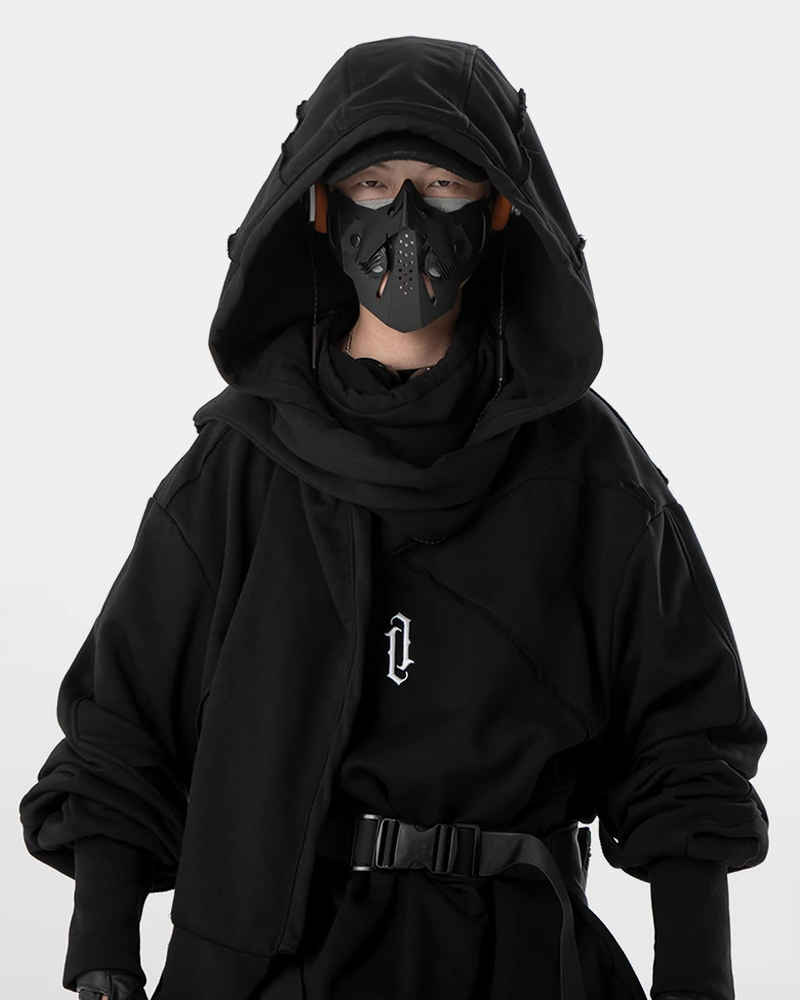 Hoodie High Collar