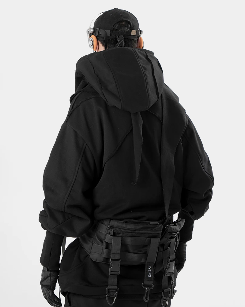 Hoodie High Collar