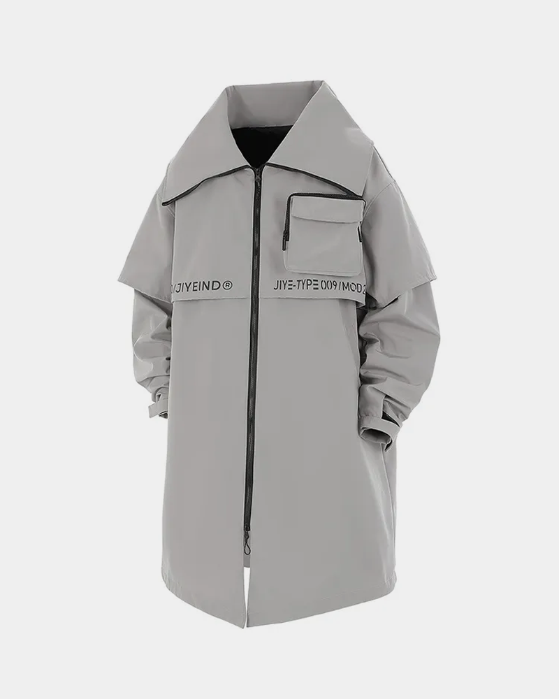Techwear Long Coat