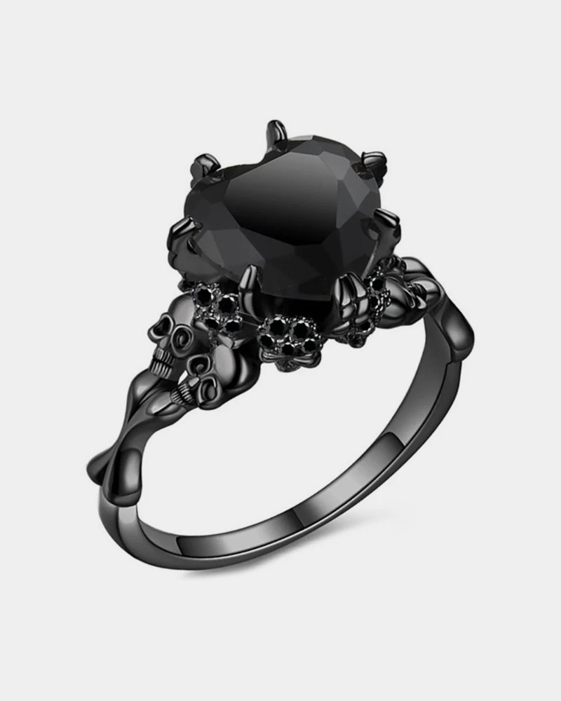 Black Heart Ring