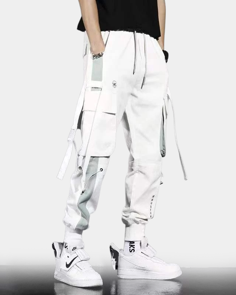 Streetwear White Pants