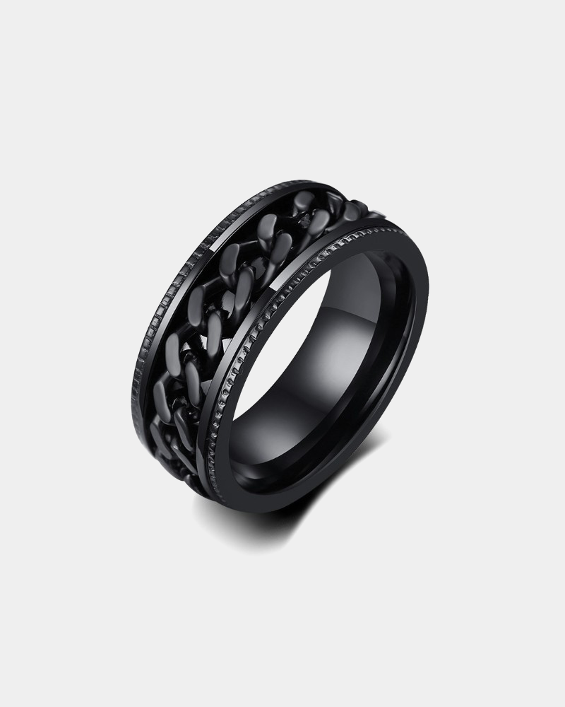 Black Chain Ring