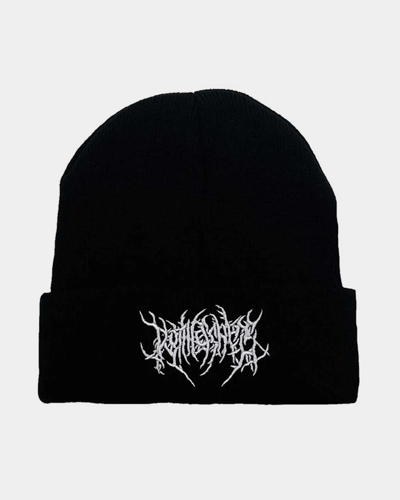 Black Metal Beanie