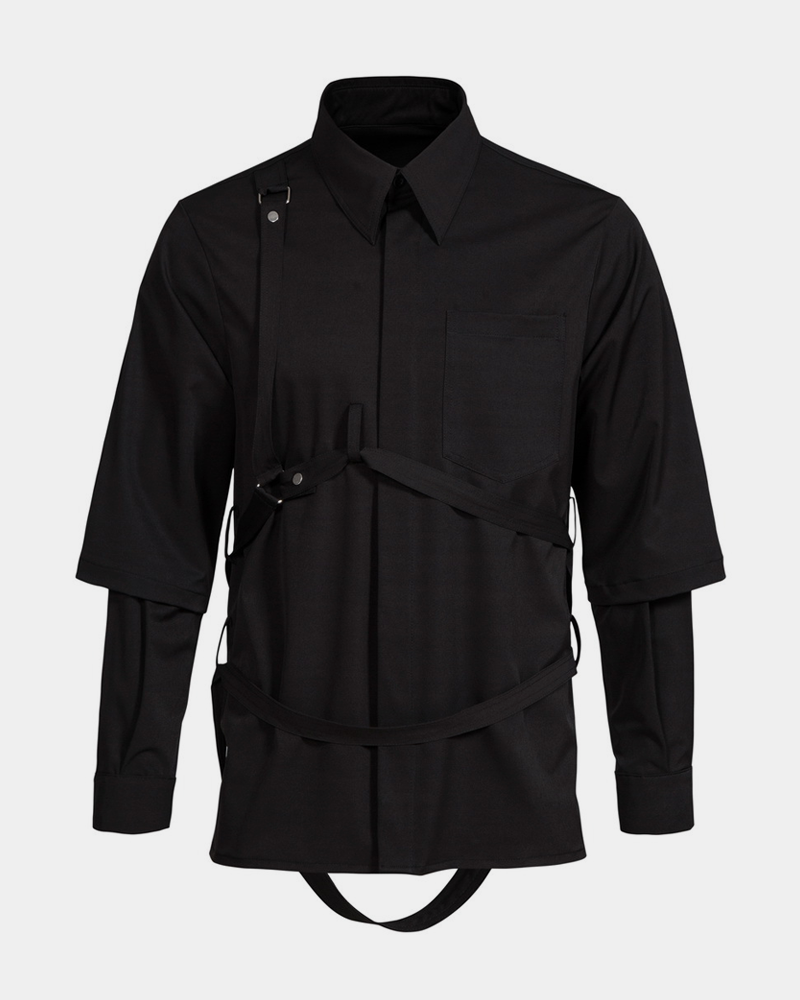 Black Techwear Shirt