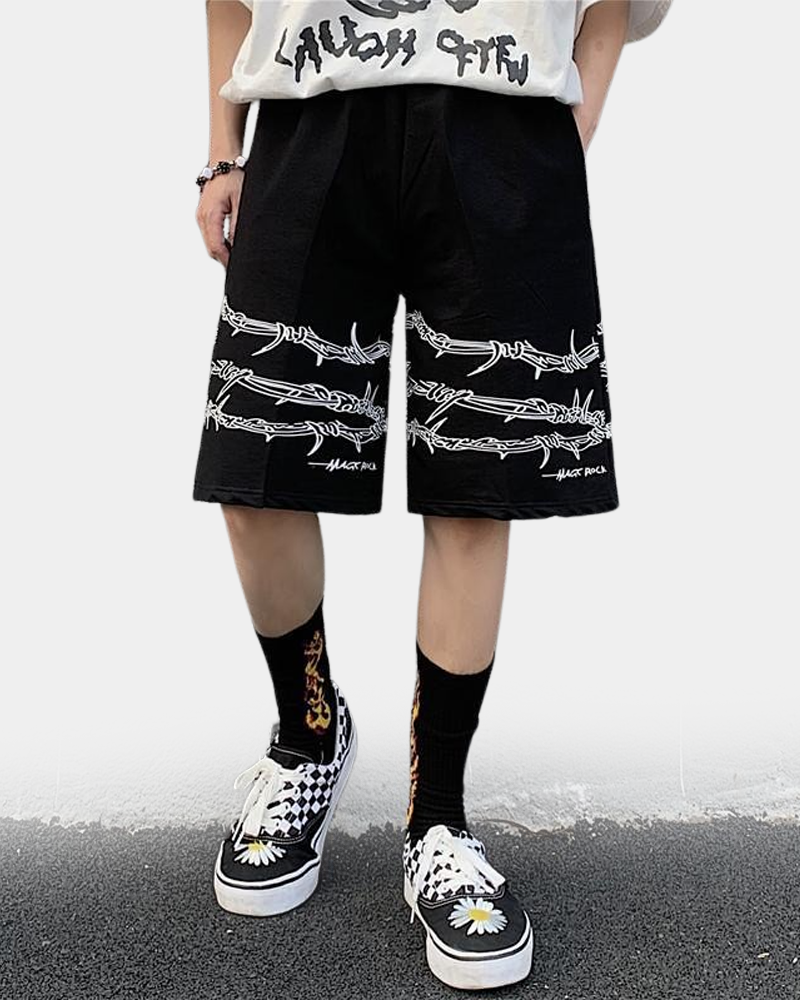 Barbed Wire Shorts | Techwear Division