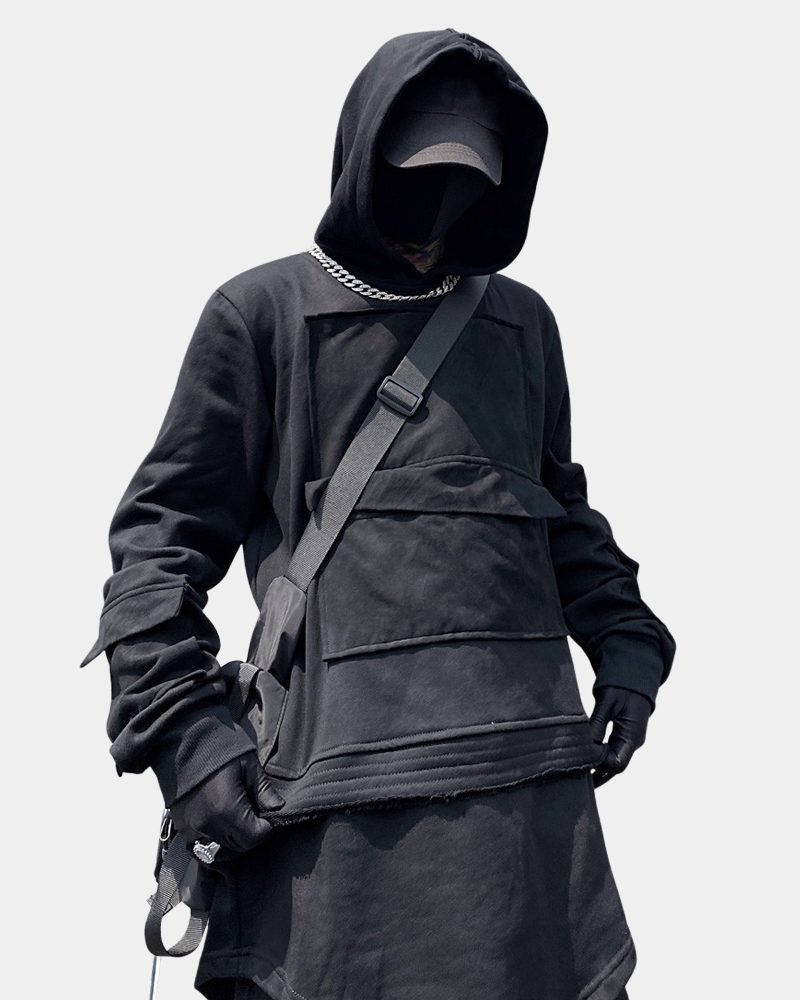 Techwear sweatshirt top