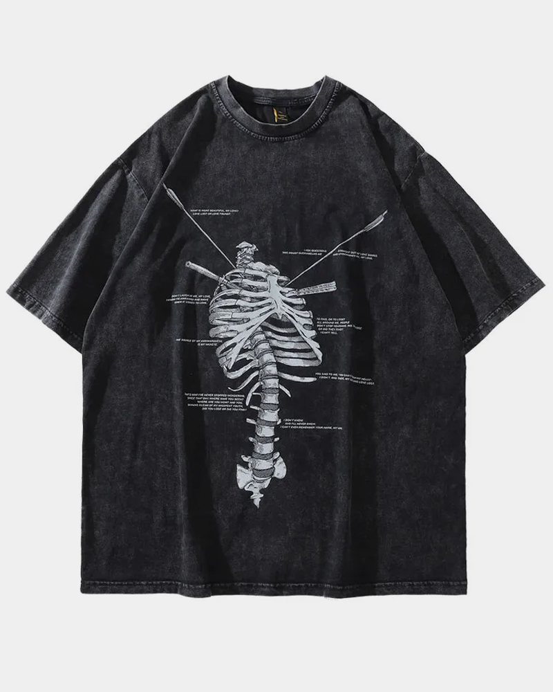 Skeleton Ribcage Shirt