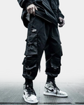 Black Baggy Cargo Pants