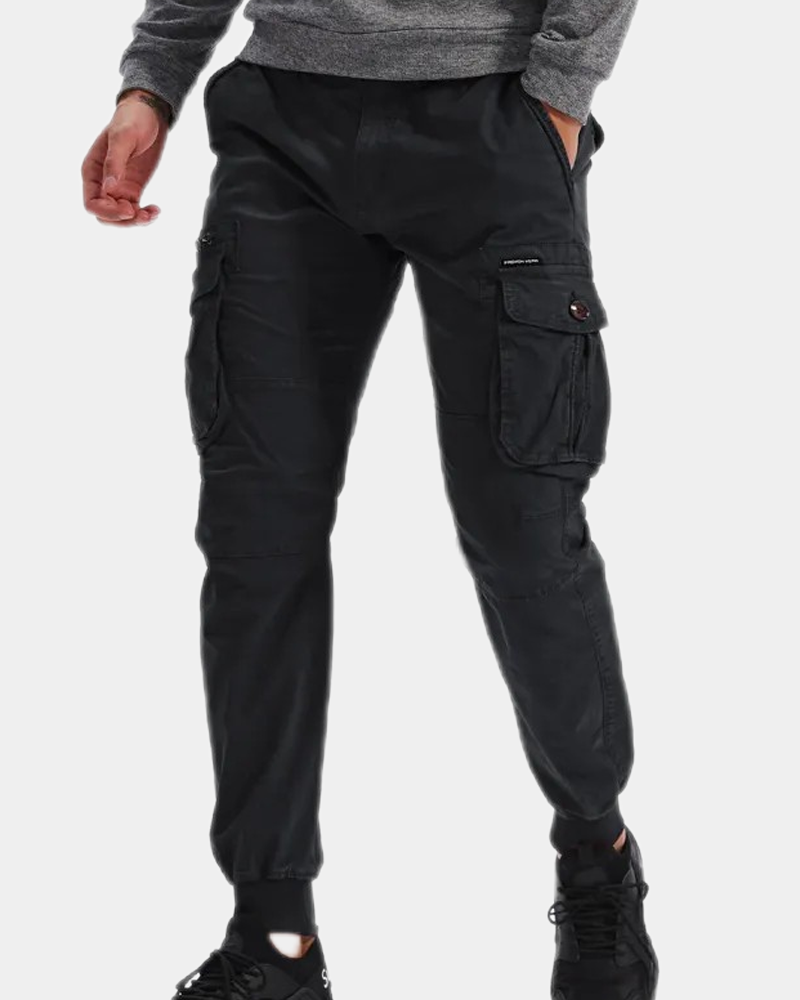 Mens Black Cargo Pants