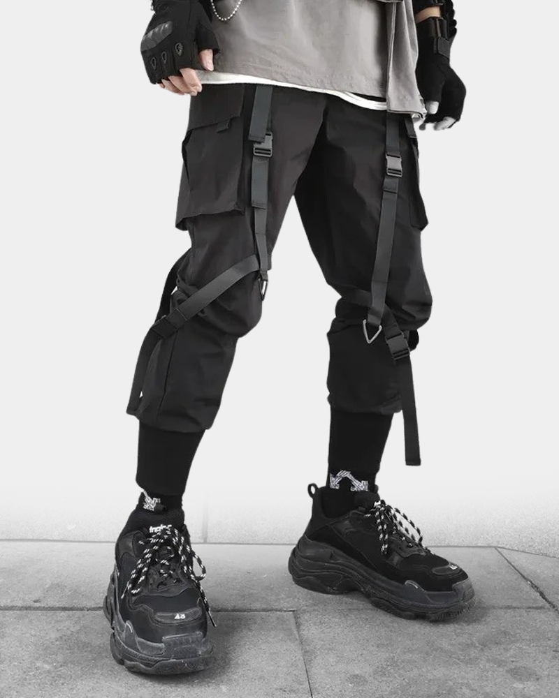 Cargo Pants With Straps | Techwear Division