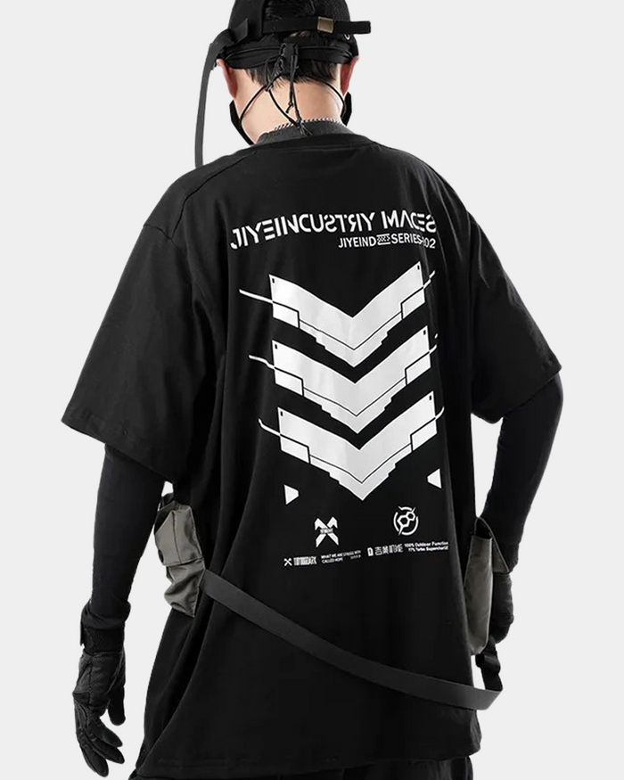 T-shirt in puro cotone a maniche corte stampata da uomo Fashion Tee