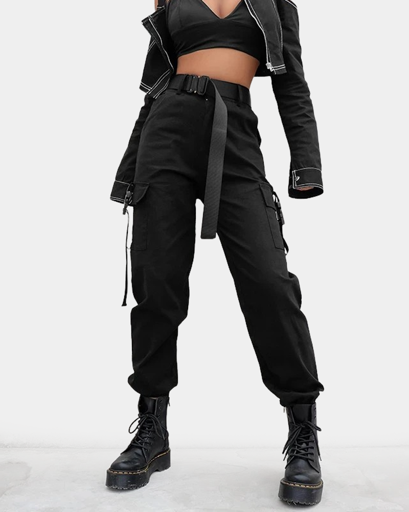 Women's Black Tactical Pants