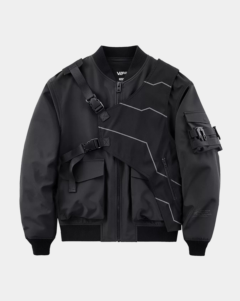 Reflective Jacket Windbreaker | Techwear Division