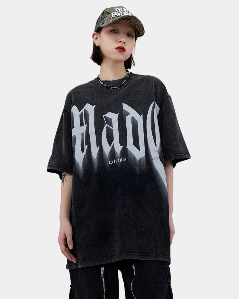 エムエーエムシー MADE EXTREME 半袖シャツ グランジ y2k sk8 Made Extreme Shirt – Techwear Division