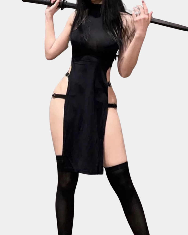 Sexy Black Bodycon Dress