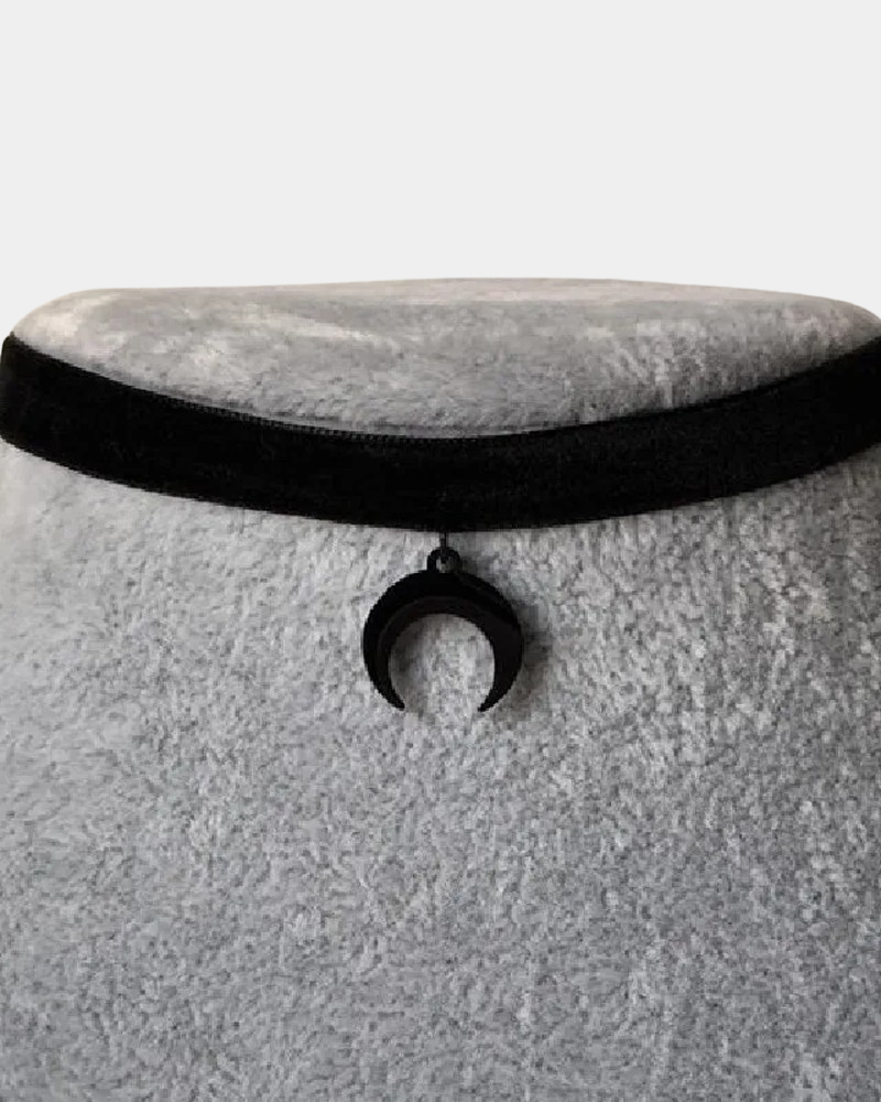 Crescent Moon Choker