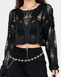 Ripped Crop Top