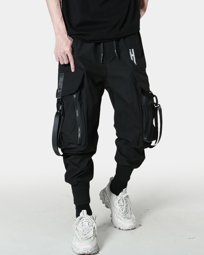 Dark Canvas Techwear Style Pants - CROXX® - X